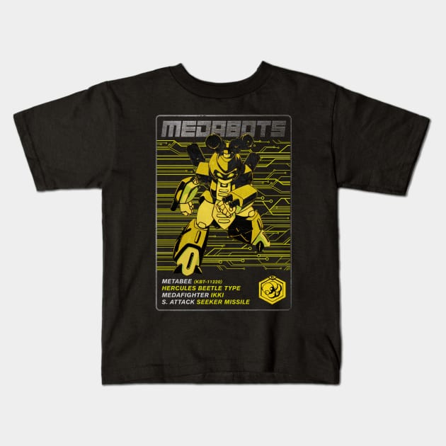 Metabee - Medabots Kids T-Shirt by CentuStore